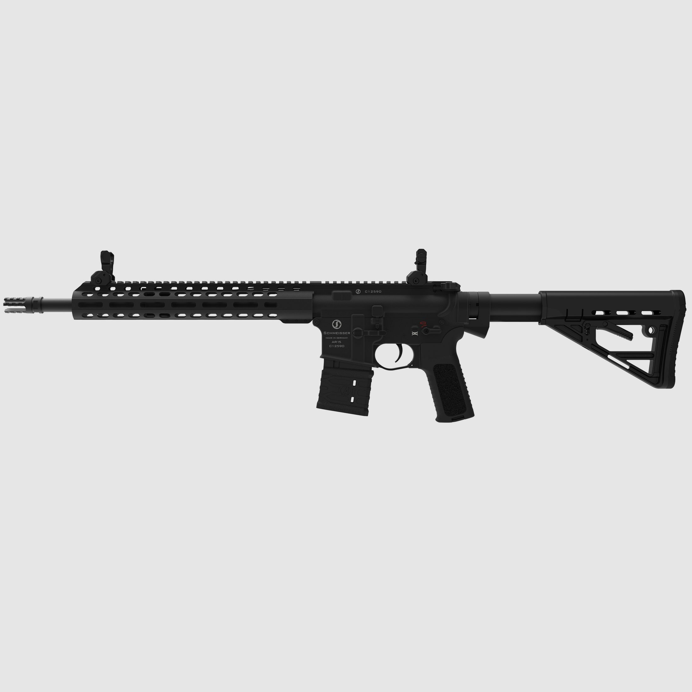 SCHMEISSER AR15 M4FL SL-Büchse im Kaliber .223 Remington LL 37 cm
