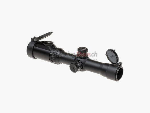 Leapers 1-8X28 30mm CQB/MRC Mil-Dot Accushot OP3 Black