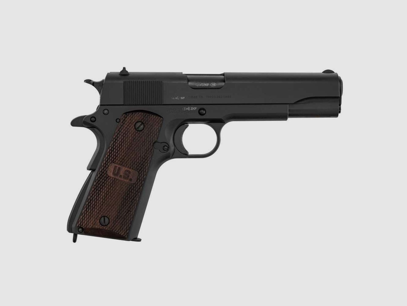 PISTOLE TISAS ZIG M 1911 A1 SCHWARZ 5'' PARKERISIERT 9X19, Bild 5 von 7