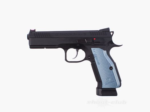 CZ Shadow 2 Co2 Pistool GBB 4,5mm BB zwart blauw