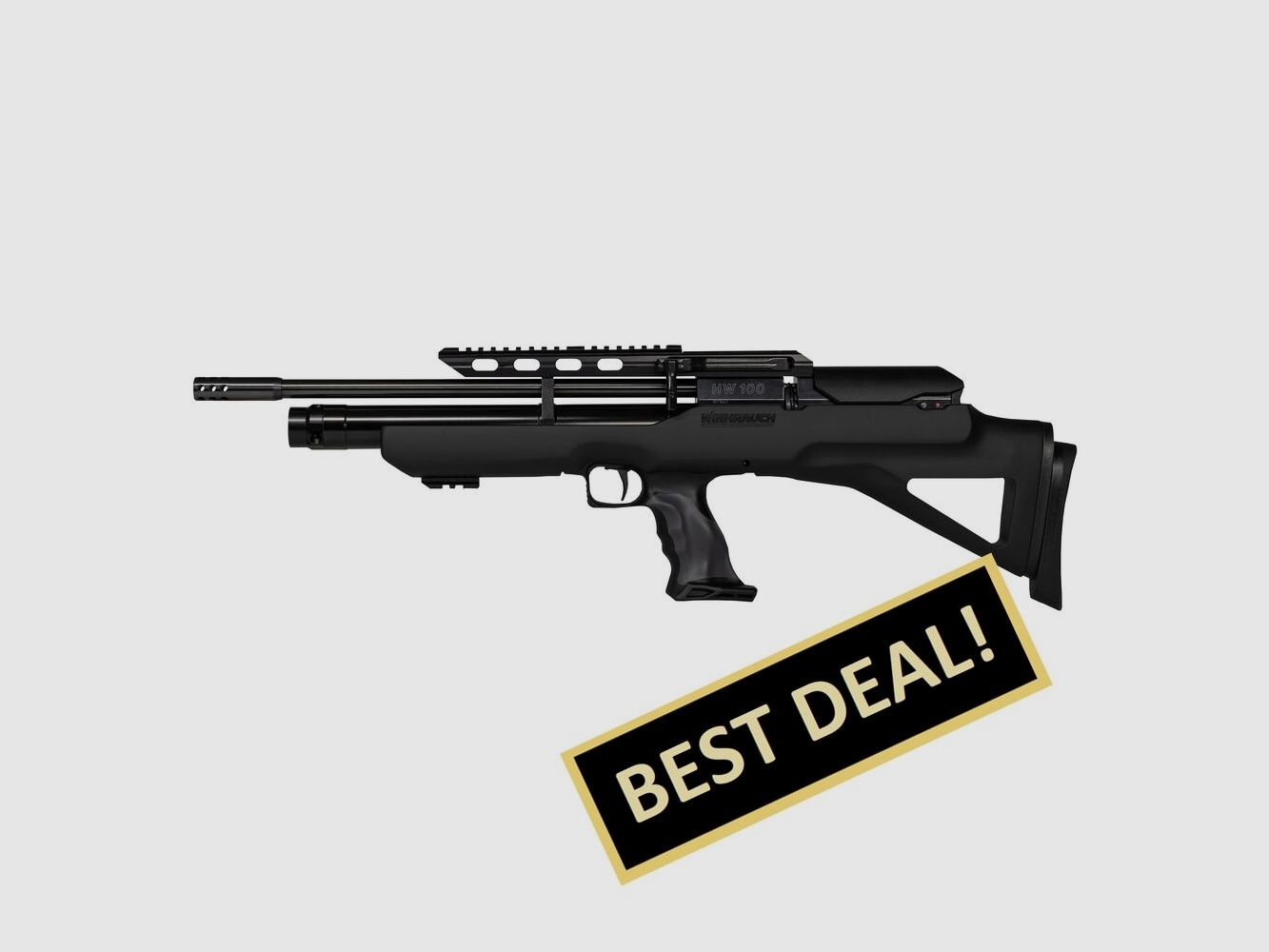 Weihrauch Sport Air Rifle HW 100 BP - Standard 4.50