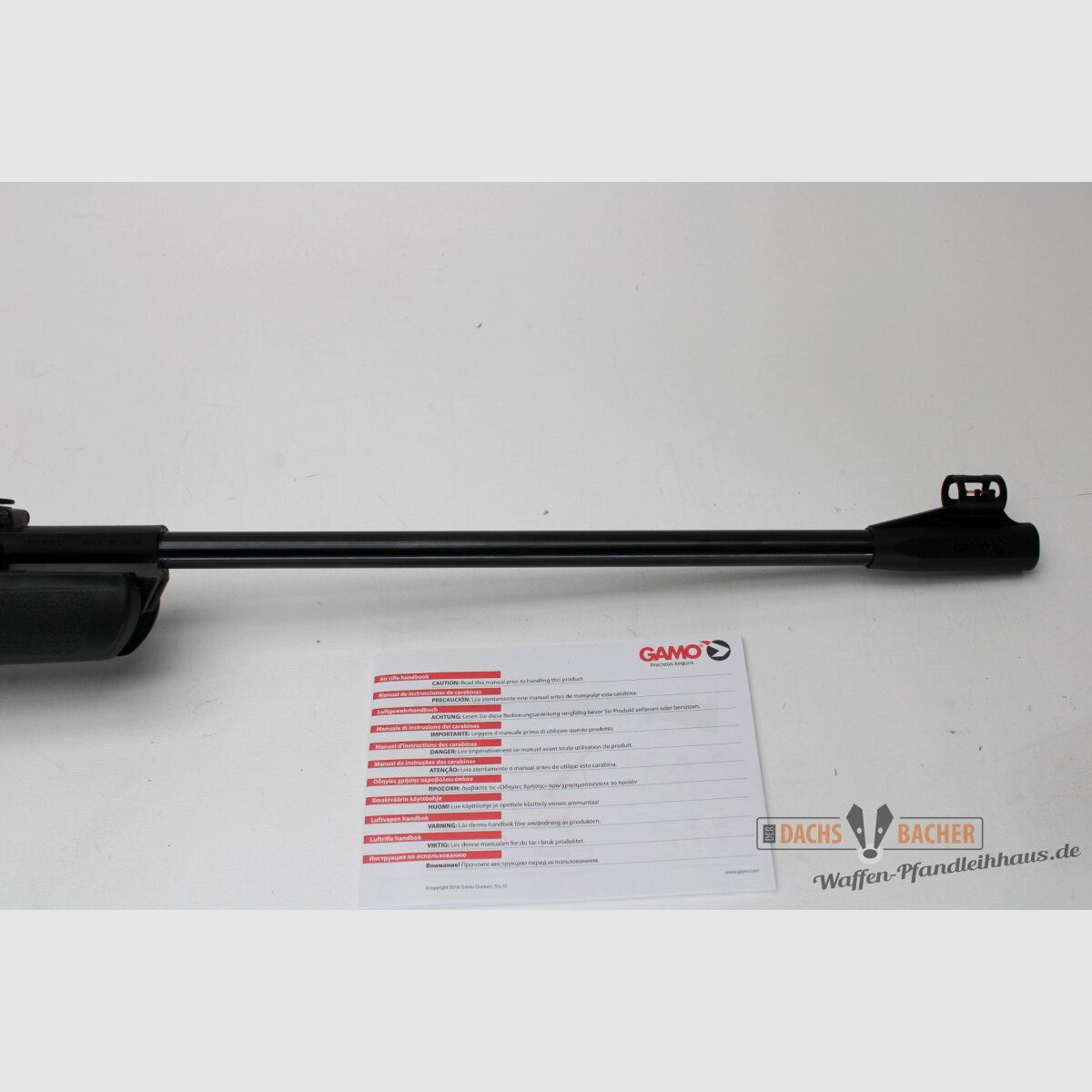 LG Luftgewehr Gamo Shadow 1000 Kal 4,5mm Kunststoffschaft F-Zeichen