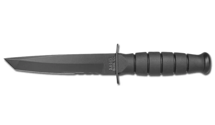 Nóż KA-BAR Short Tanto Black Serrated, zdjęcie 2 z 2