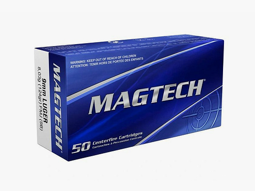 MAGTECH FMJ 125grs Full Metal Jacket, 1,000 rounds