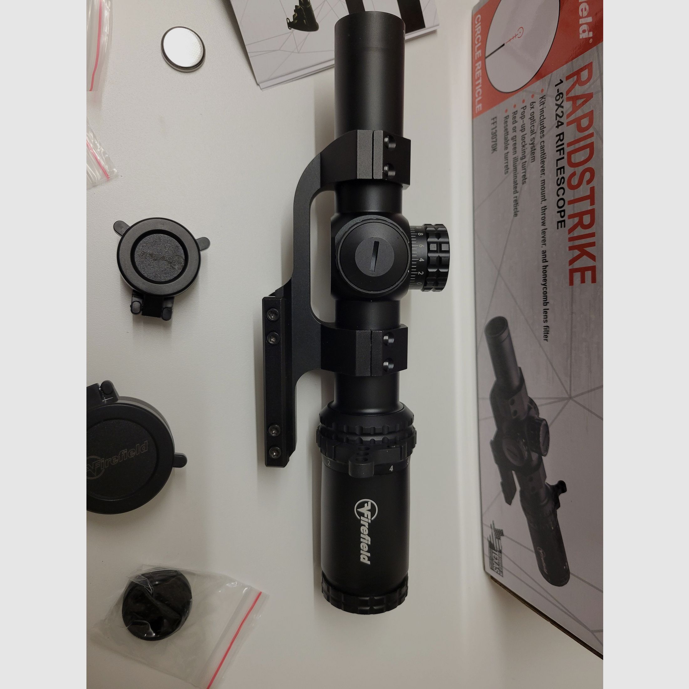 Rapidstrike 1-6 x 24 SFP Kit, Firefield