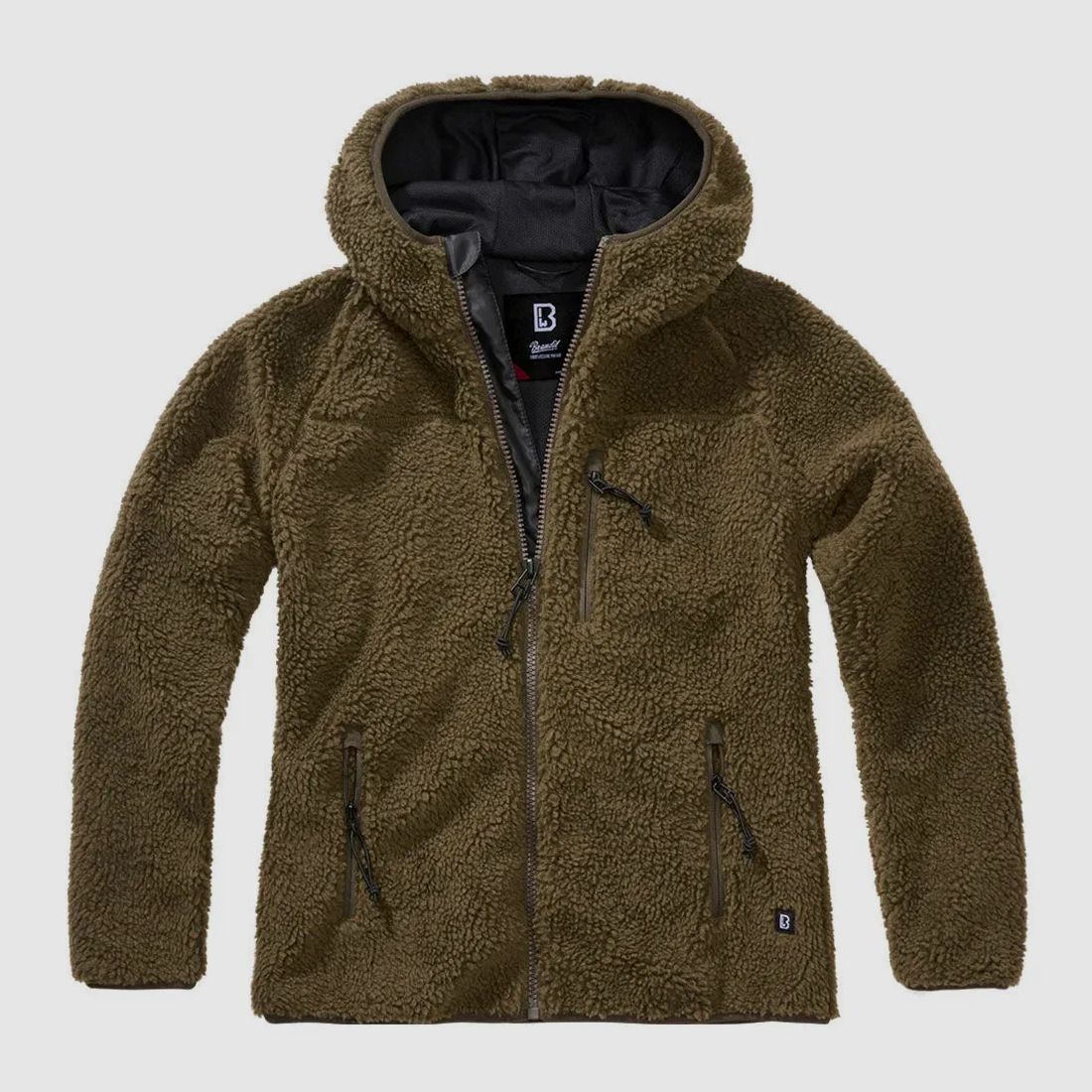 Brandit Brandit Jacke Teddyfleecejacket Hood oliv Frauen