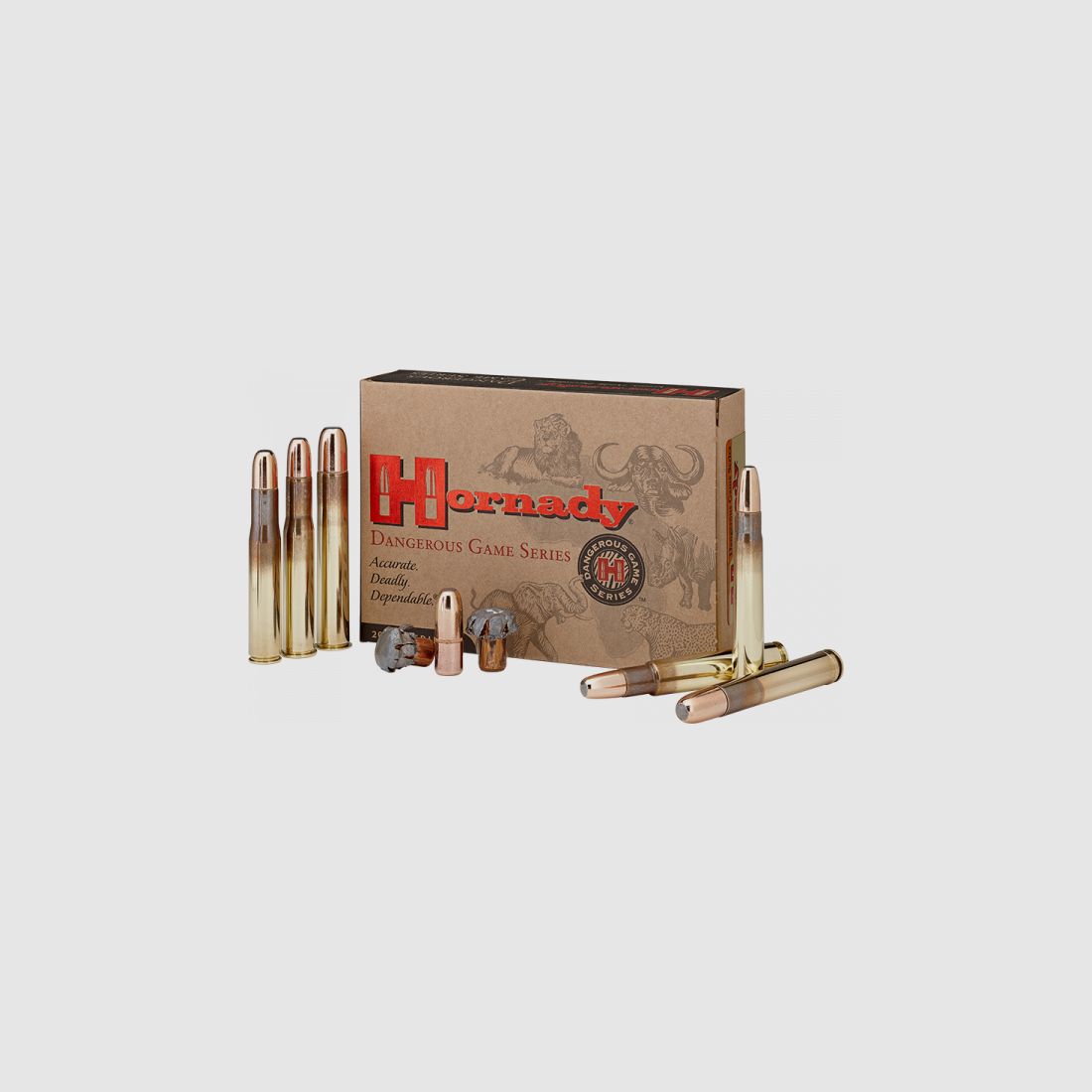 Hornady Dangerous Game .416 Rem Mag DGX Bonded 400 grs Büchsenpatronen