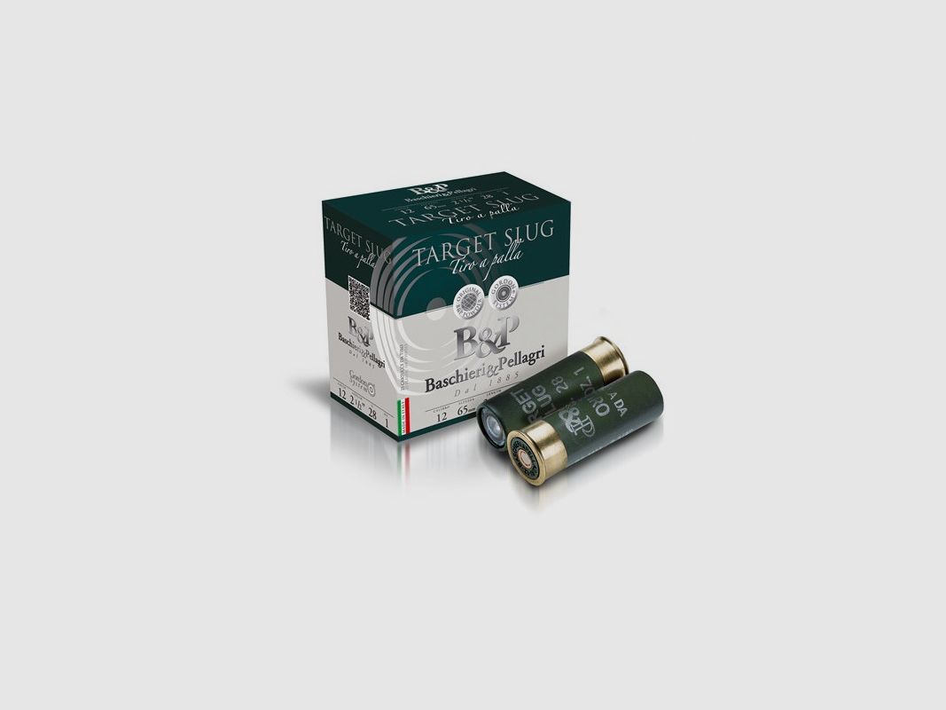 Patroon voor hagelgeweer Baschieri e Pellagri kal. 12 Target Slug, afbeelding 2 van 2