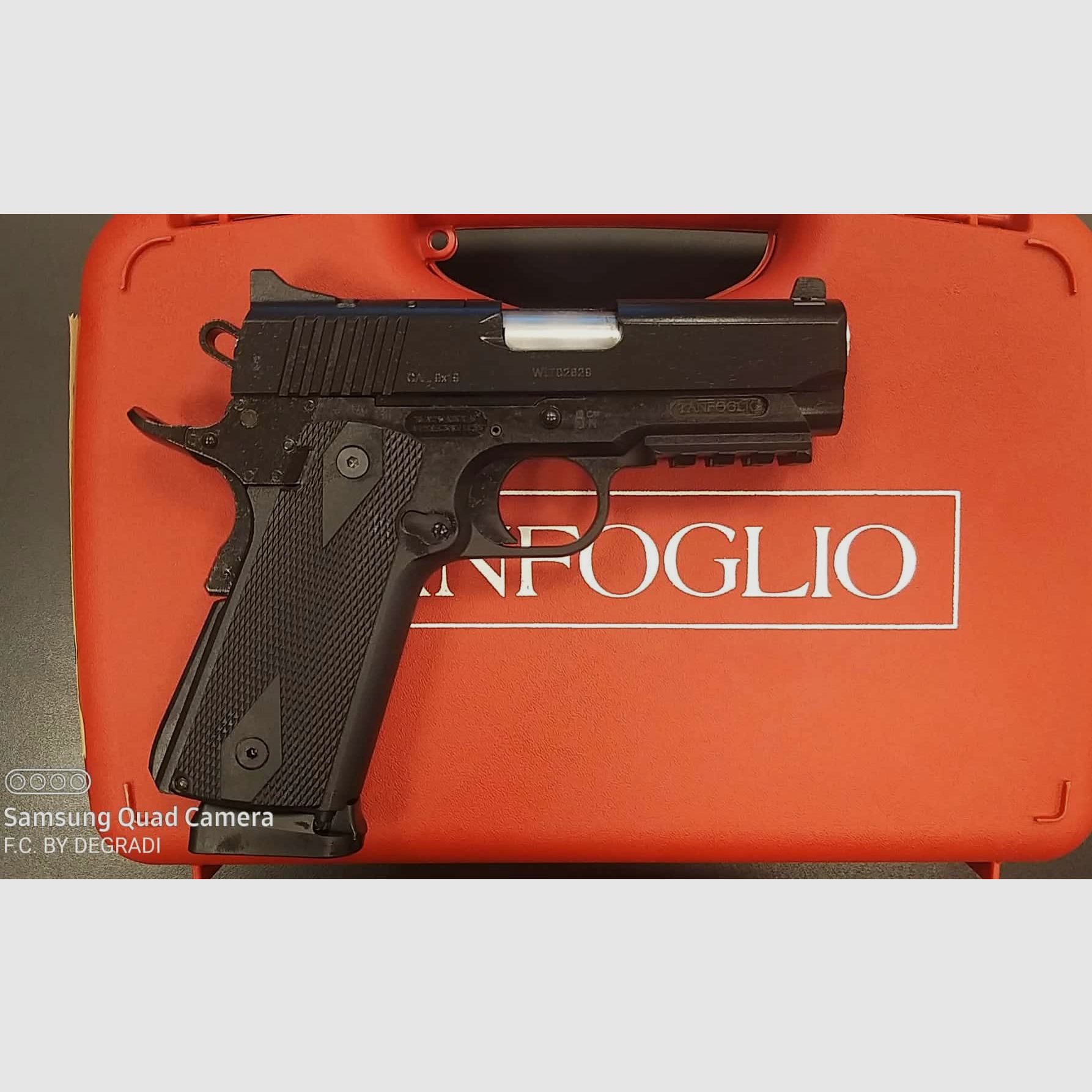 TANFOGLIO PUGIO 1911 OPTIC READY CAL.9X19, immagine 2 di 4