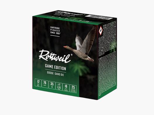 ROTTWEIL GAME EDITION STEEL GĘŚ 12/76 - 35g N 2 25/250