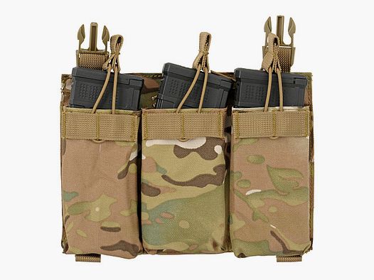 Buckle Up Triple 5.56 Pouch Panel - Multicamo [8FIELDS]
