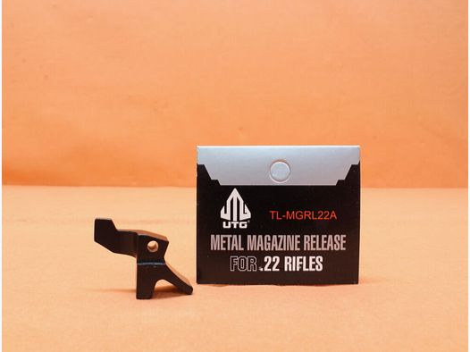 UTG - Leapers Ruger 10/22: Magazine Release Extended UTG Metal Black (TL-MGRL22A)