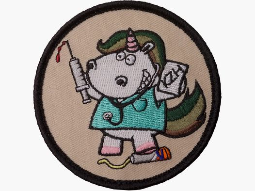 Café Viereck Café Viereck Patch Sanitäter Einhorn