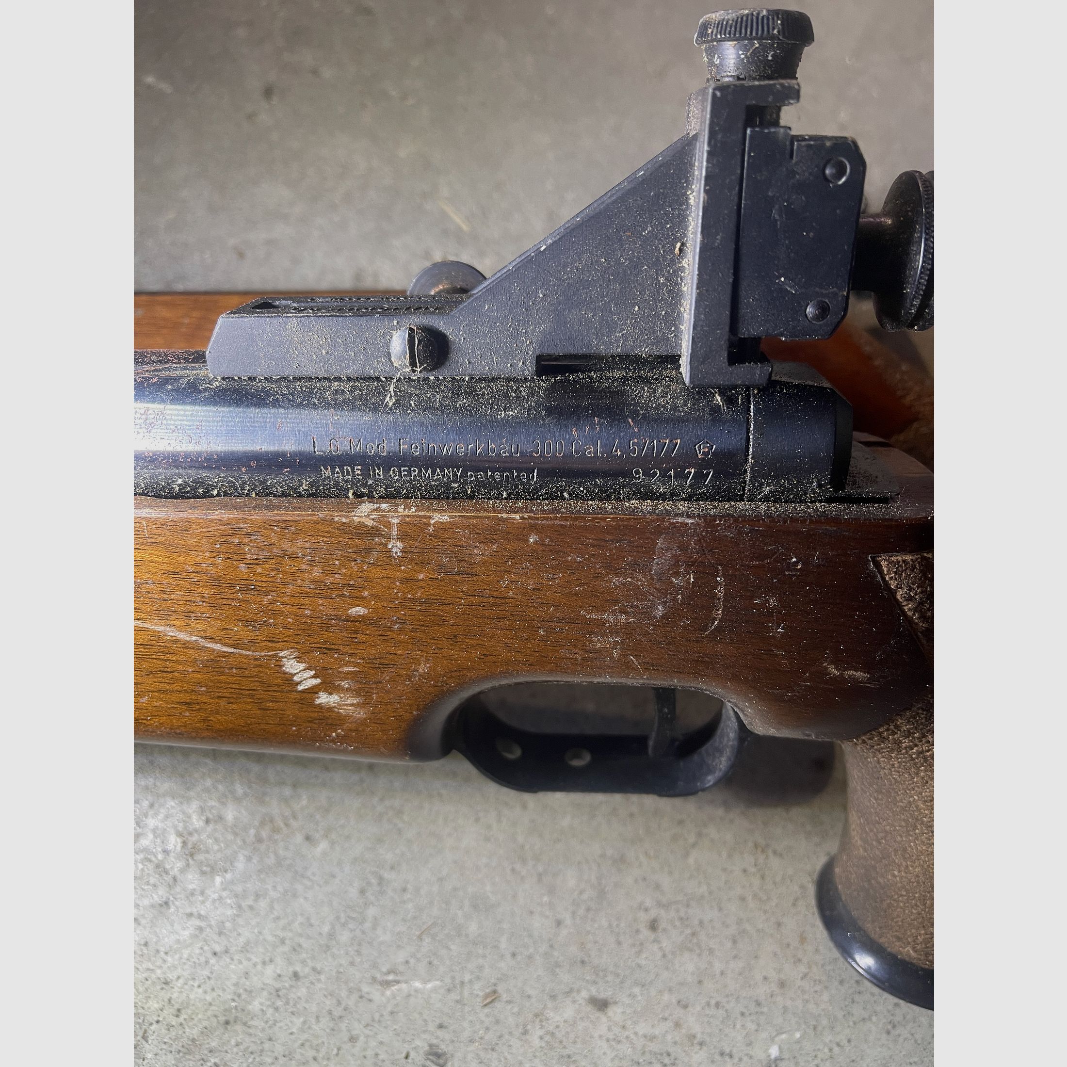 8x Conjunto de carabinas de aire comprimido Walther LGV Feinwerkbau 300 Diana piezas de repuesto para reparadores