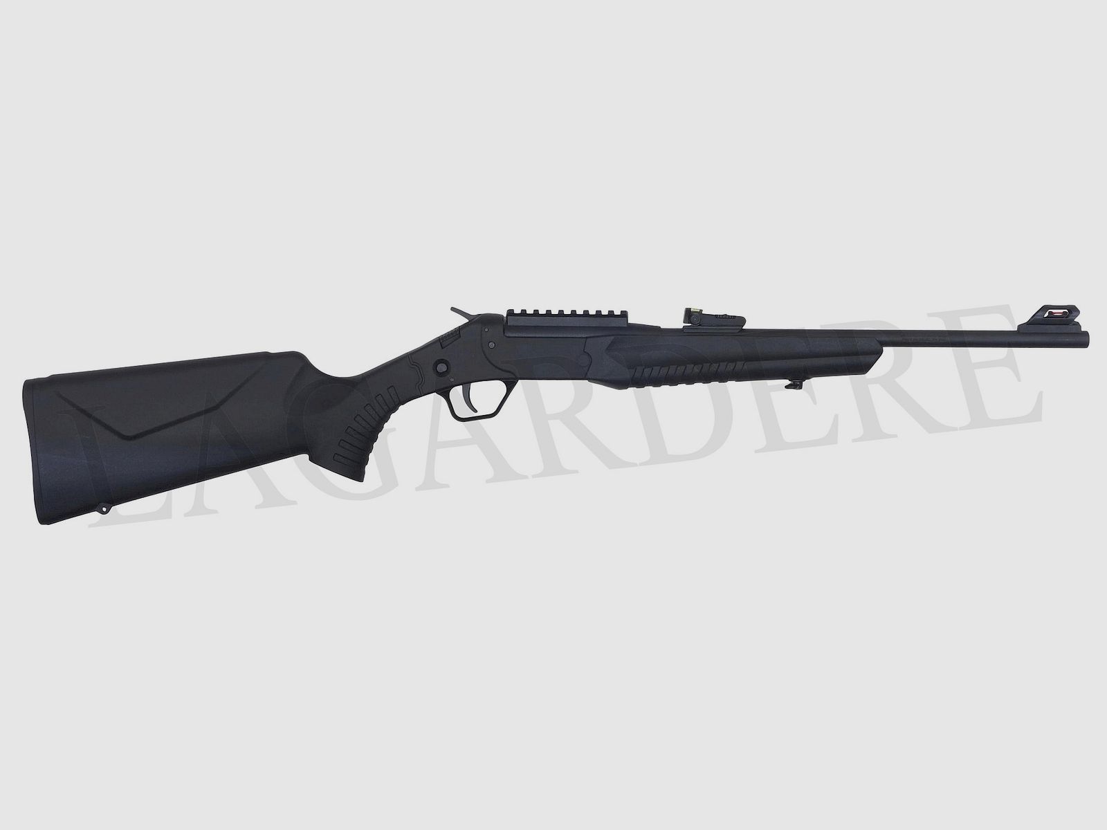 ROSSI MONTENEGRO BLACK 18,5" EINE SCHUSS (KIPPLAUFBÜCHSE KLEINER KALIBER)