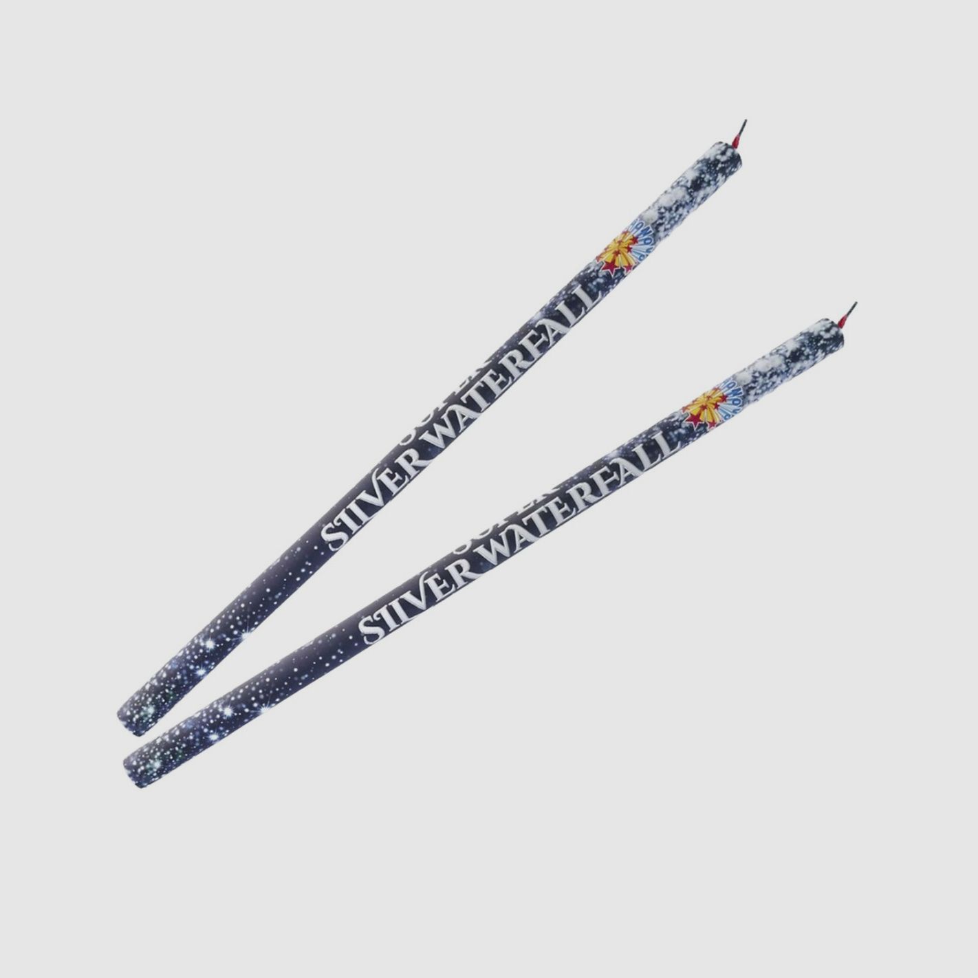 Bengala Super Silver Waterfall F2 V°D Verpackung mit 2 Stück