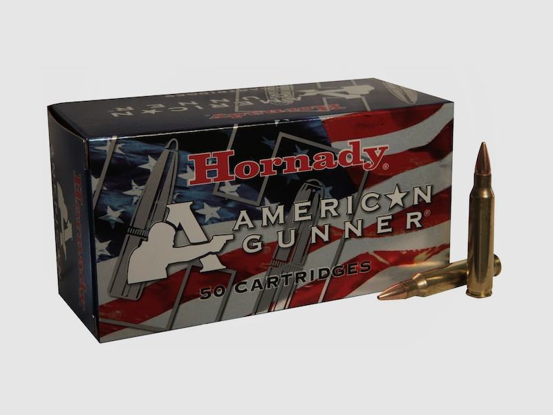 Hornady American Gunner .223 Rem. 55GR HP Match 50 Patronen