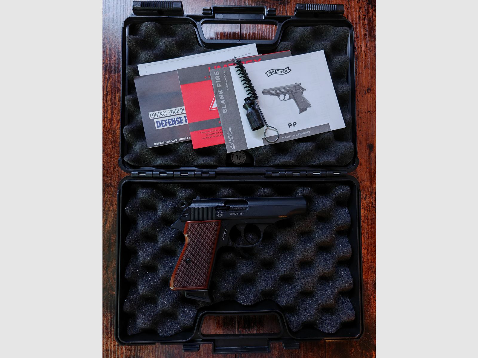 Walther PP cal. 9 mm P. A.K. 