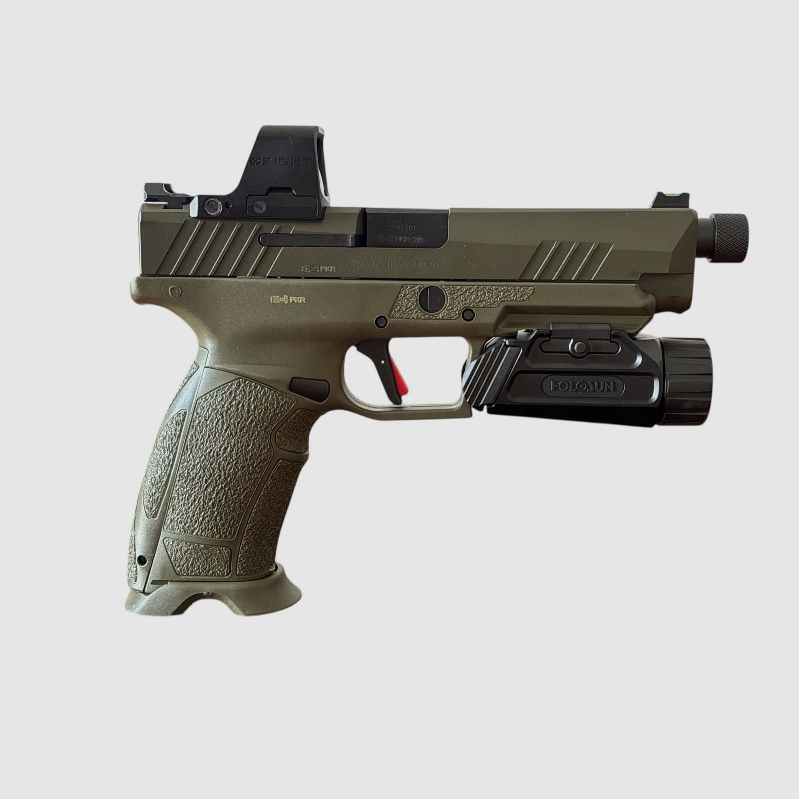 TISAS PX-9 Tactical TH Green inkl. Osight C und Holosun P.ID, Bild 1 von 6