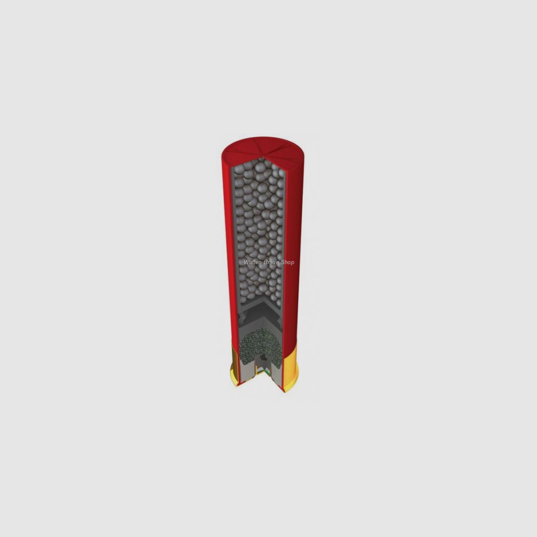 Winchester SUPER-X HIGH BRASS, 28-70, 28g, P7.5, 25