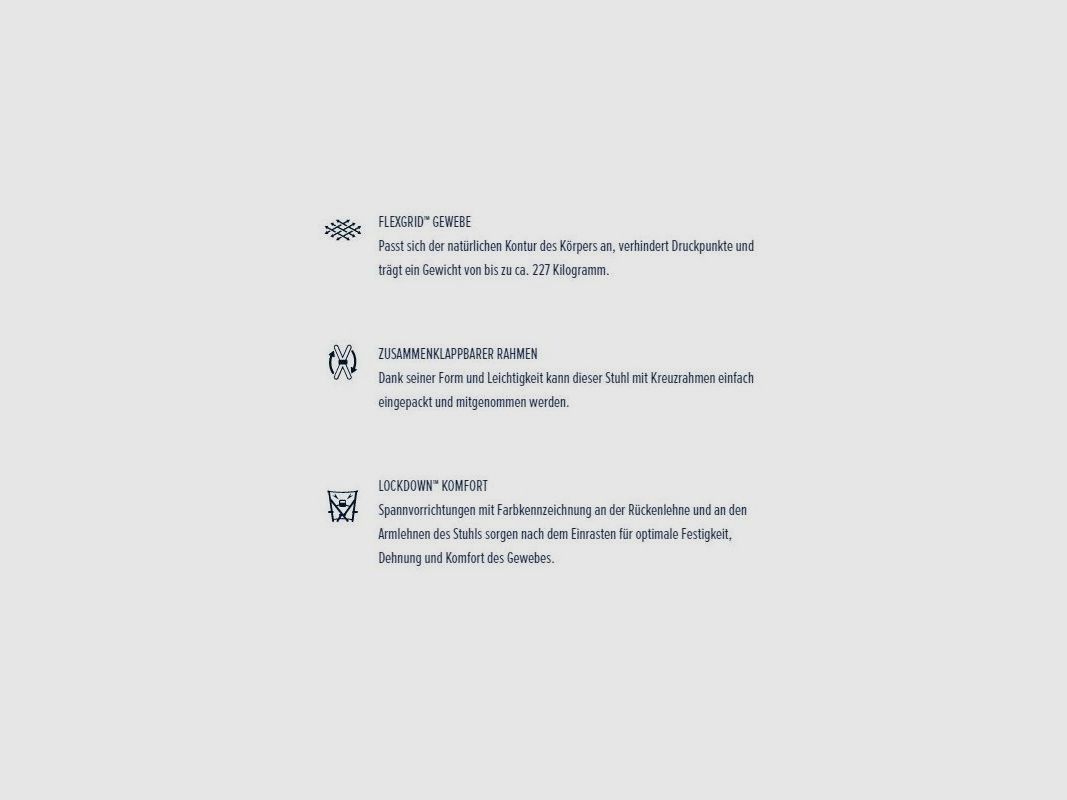 Yeti Camping Stuhl Trailhead Navy