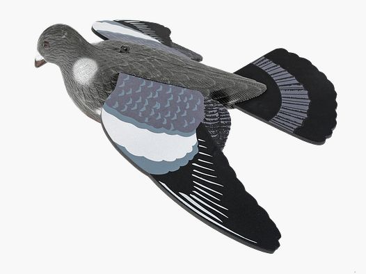 5etta leurre pigeon ramier avec ailes