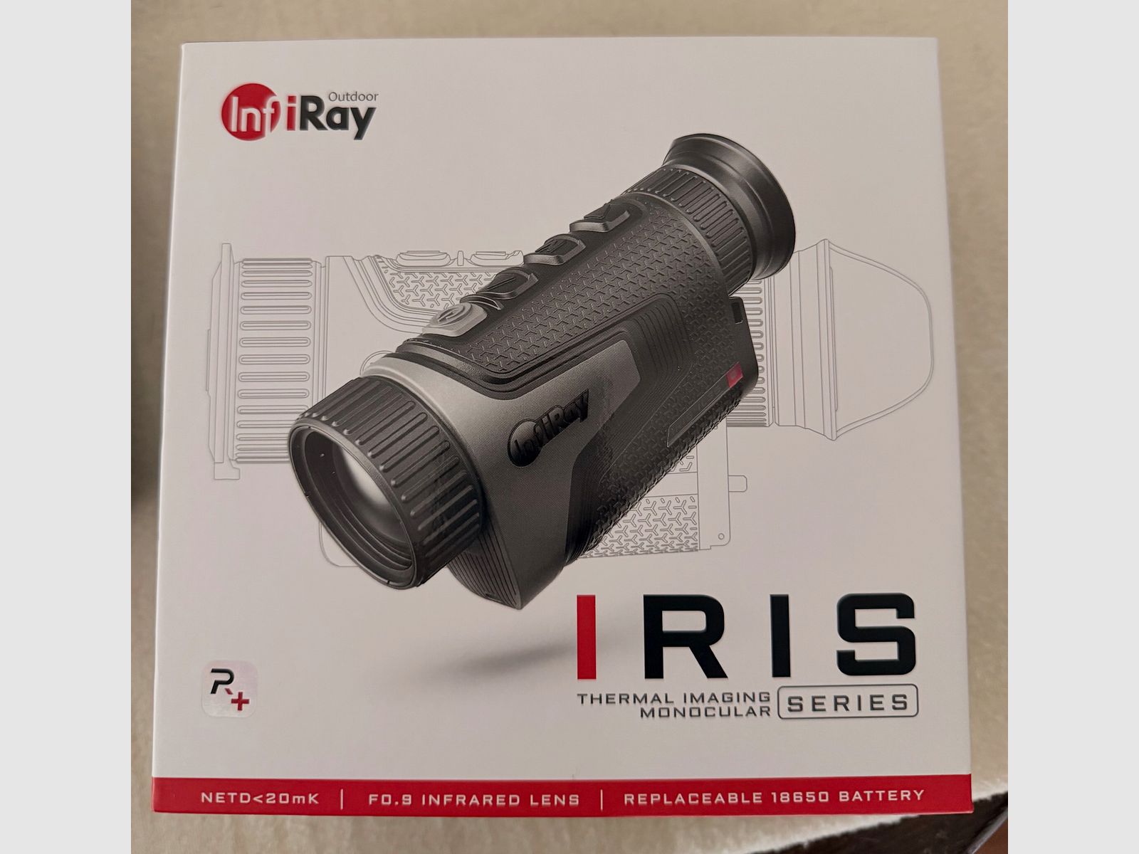 Infiray Iris IL35 imagen térmica
