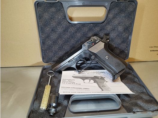 Rekord COP pistolet alarmowy 9 mm P.A.K w kolorze czarnym. Jak nowy - nowy!!