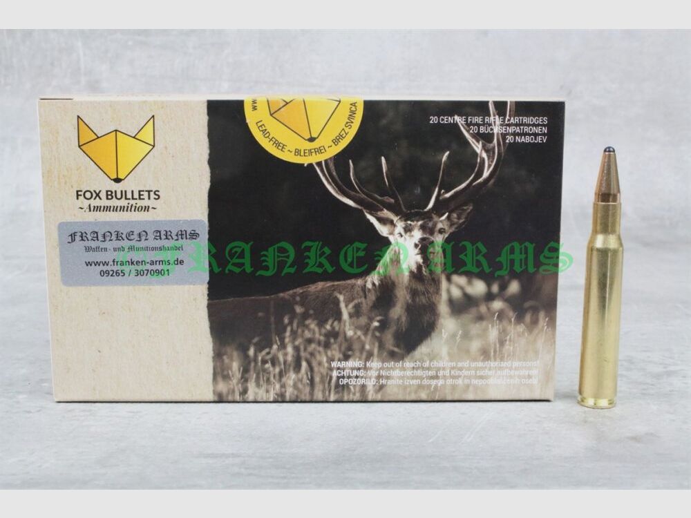Fox Bullets Classic Hunter .30-06 Spr. 165gr. 10,7g 20 Stück Staffelpreis
