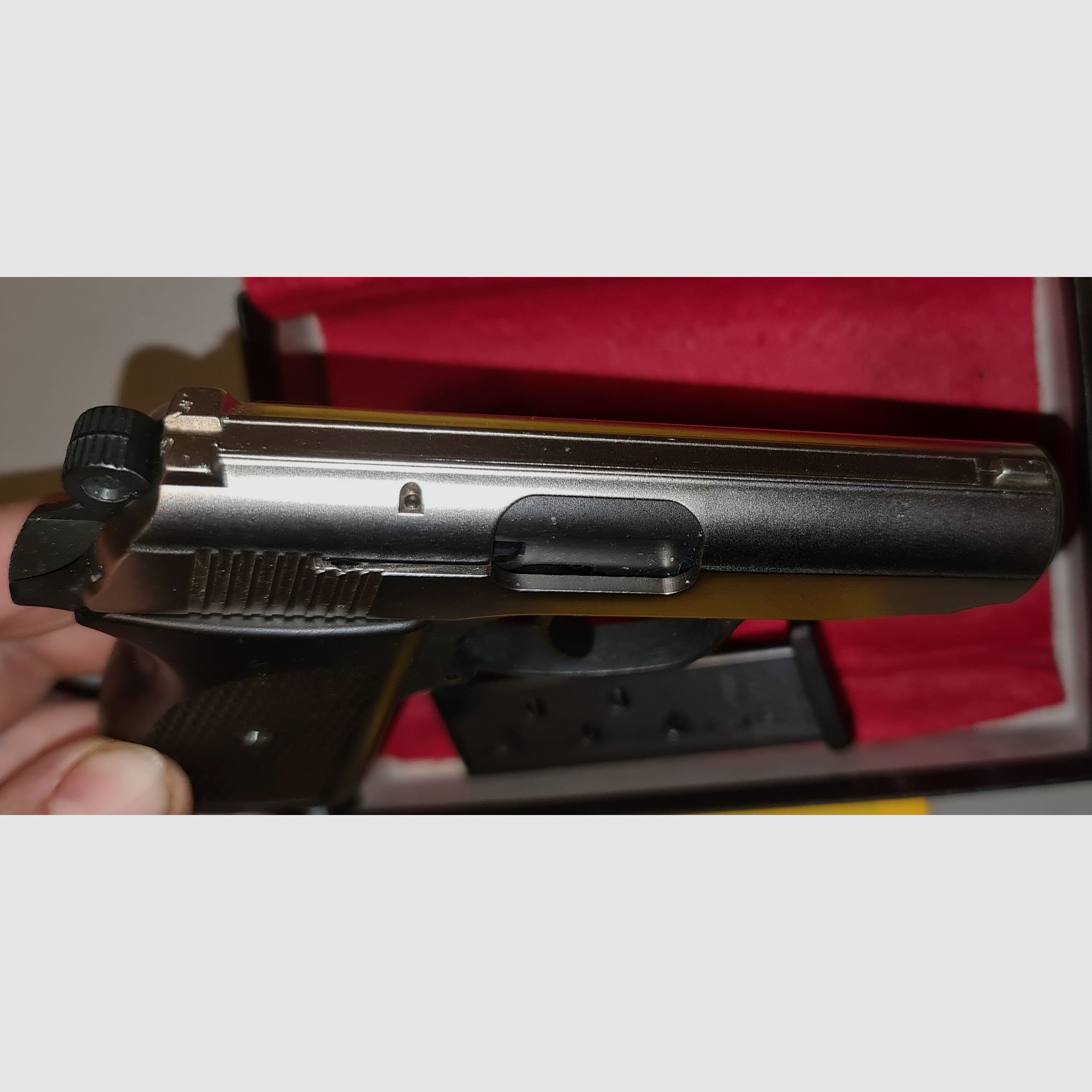 RÖHM RG 70 CROME cal. 315 K / PTB 633 / SAMMLER SCHRECKSCHUSS GAS PISTOLE SILVESTER SELBSTVERTEIDIGUNG 