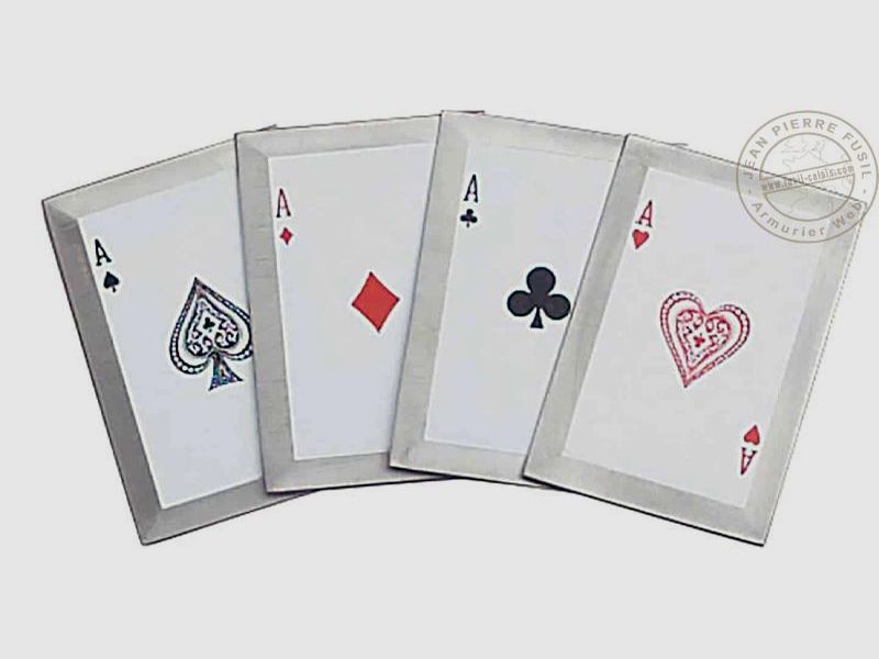 Set de cartes à lancer - Les 4 As, image 1 sur 3