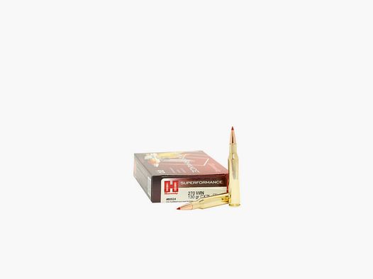 boite 20 cartouches Hornady superformance cal 270 winchester 130 grs CX 80524