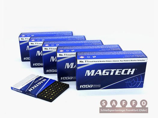Magtech piccolo pistola innesco capsule 5000 pezzi (pz. 5,25 cent)