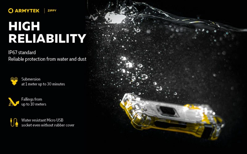 ARMYTEK Zippy Lamp – 200 Lumen – Blauw, afbeelding 22 van 24