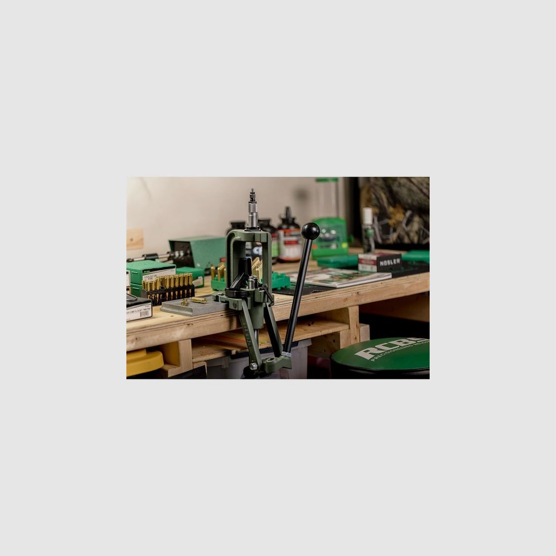 RCBS ROCK CHUCKER SUPREME PRESS OD GREEN