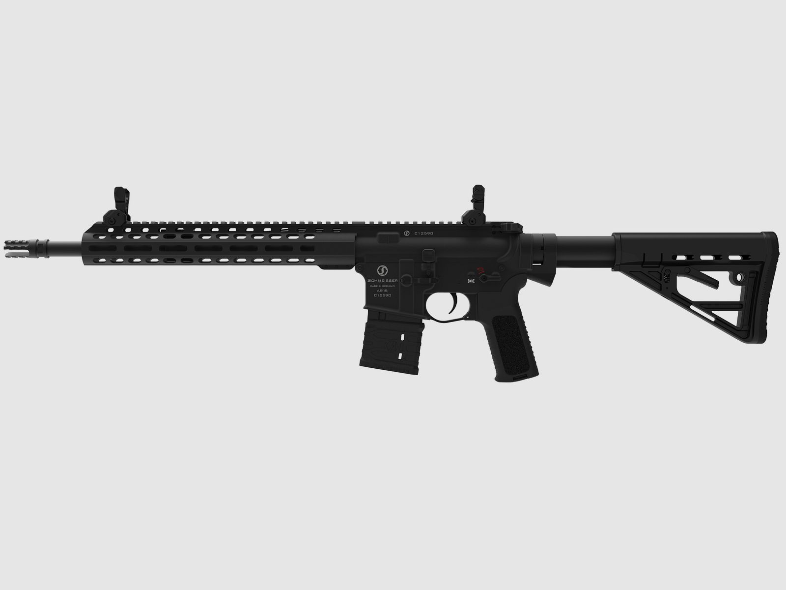 SCHMEISSER AR15 M4FL SL-Büchse im Kaliber .223 Remington LL 37 cm
