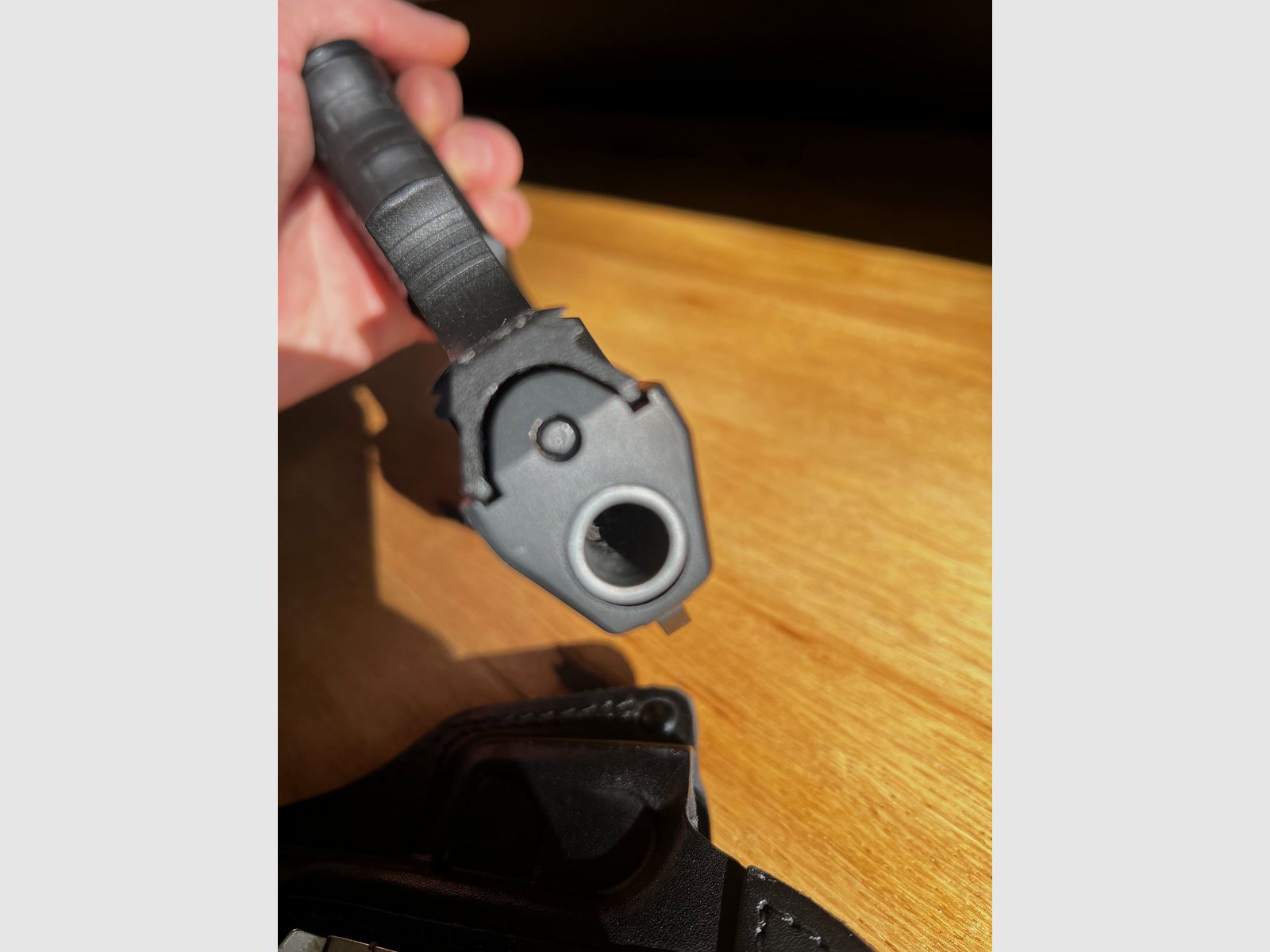 Walther P99 Molto profonda chiusura della canna