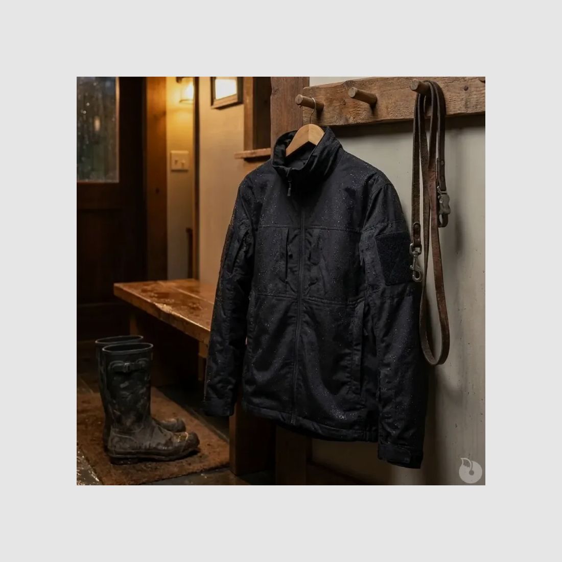 Veste courte Fighter noire 8 poches zip Ripstop M à 3XL, image 7 sur 19