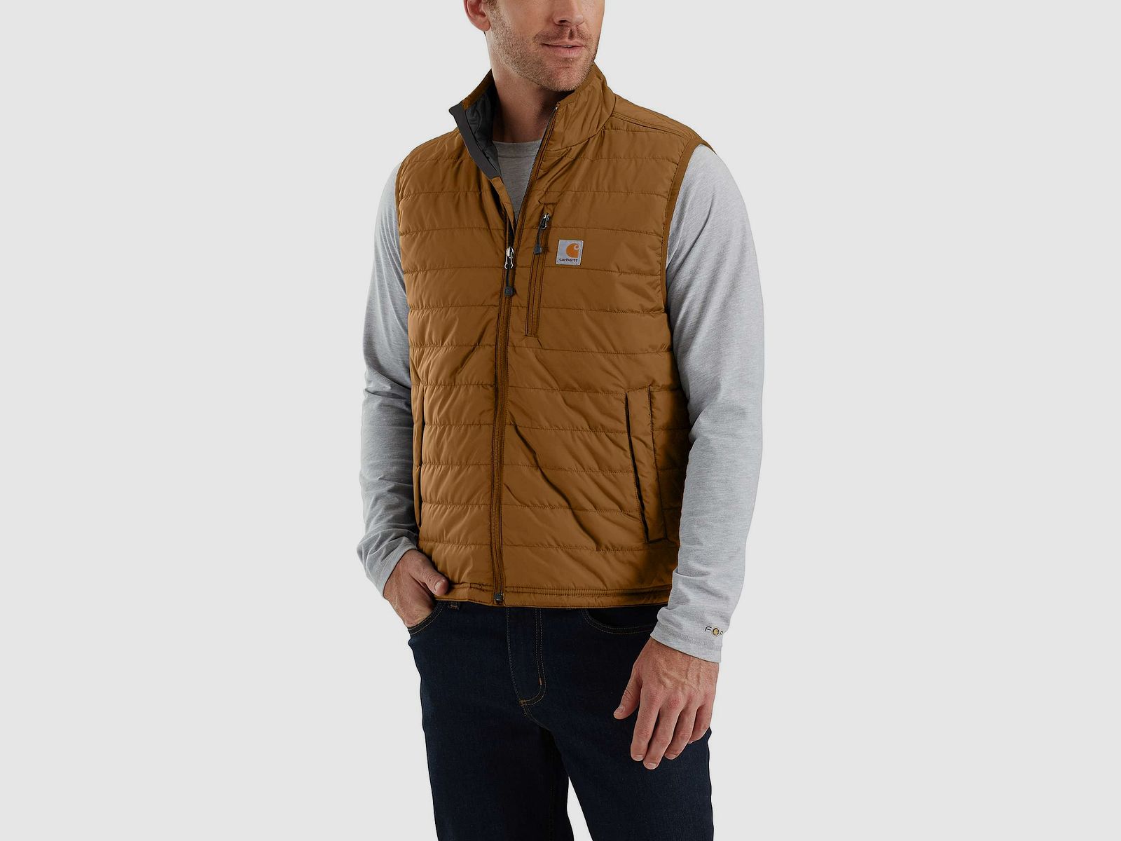 Carhartt Gilliam Vest Men's Carhartt® Brown L