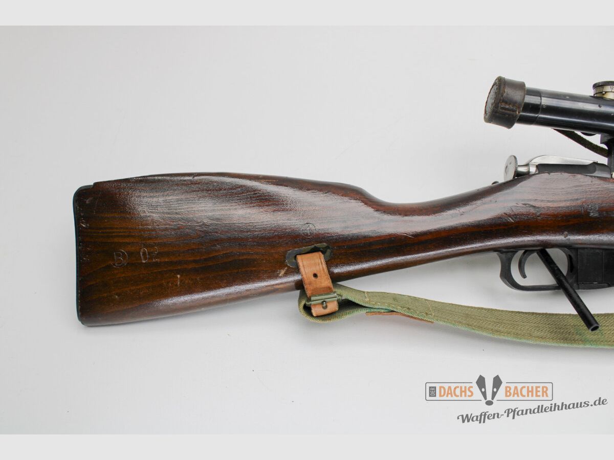Rep. Büchse Mosin Nagant 91/30 Hungary von 1953 Kal. 7,62x54R mit Zielfernrohr