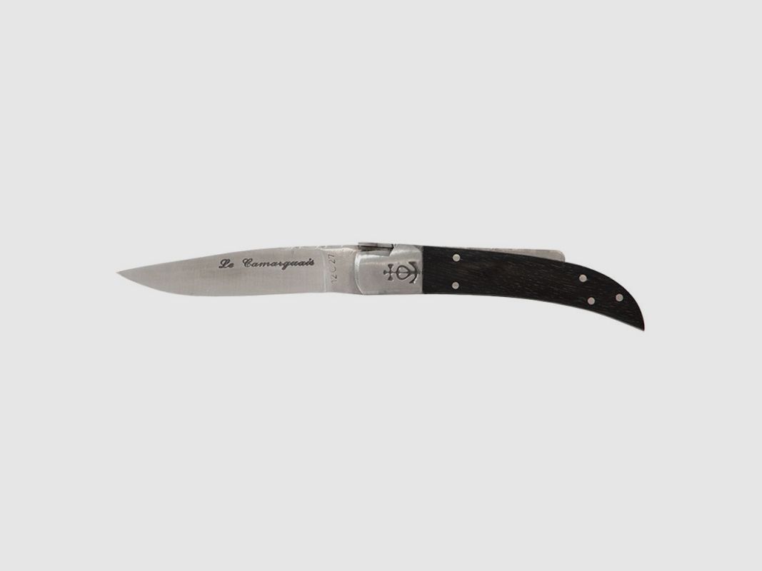 Cuchillo LE CAMARGUAIS N°10 TRIDENT SOLDADO ÉBANO
