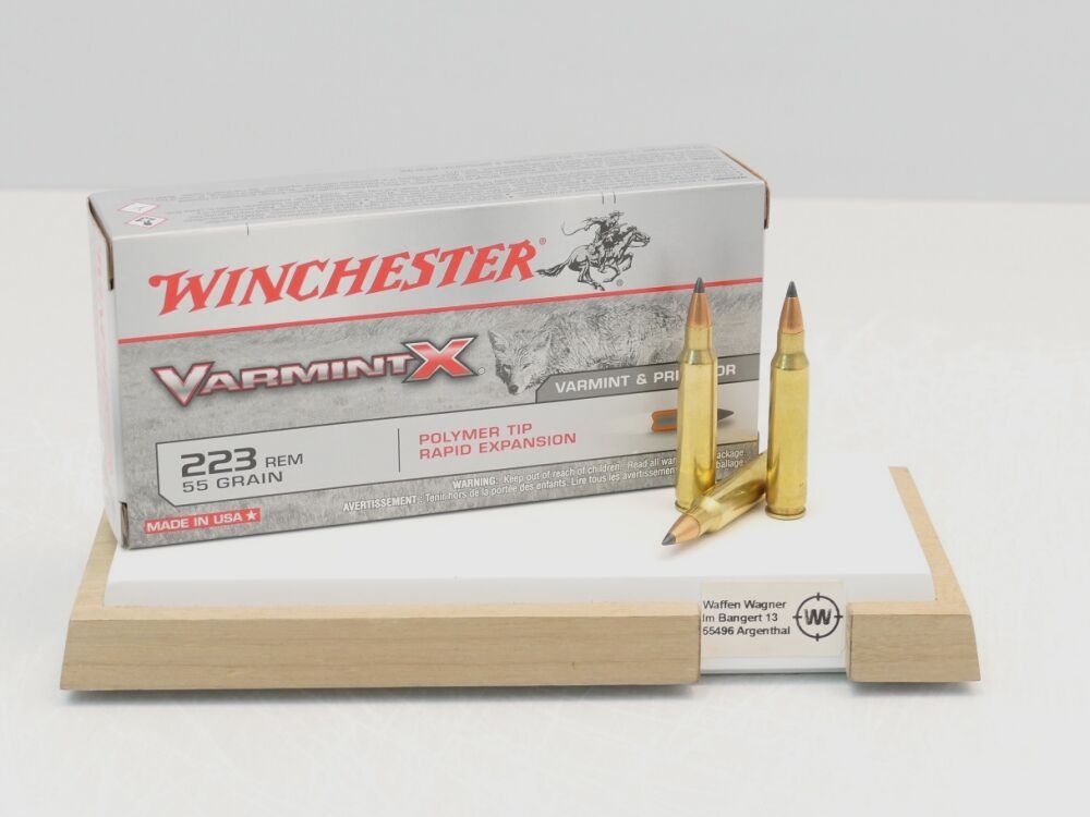 Winchester Varmint X 55grs á20 .223 Rem.
