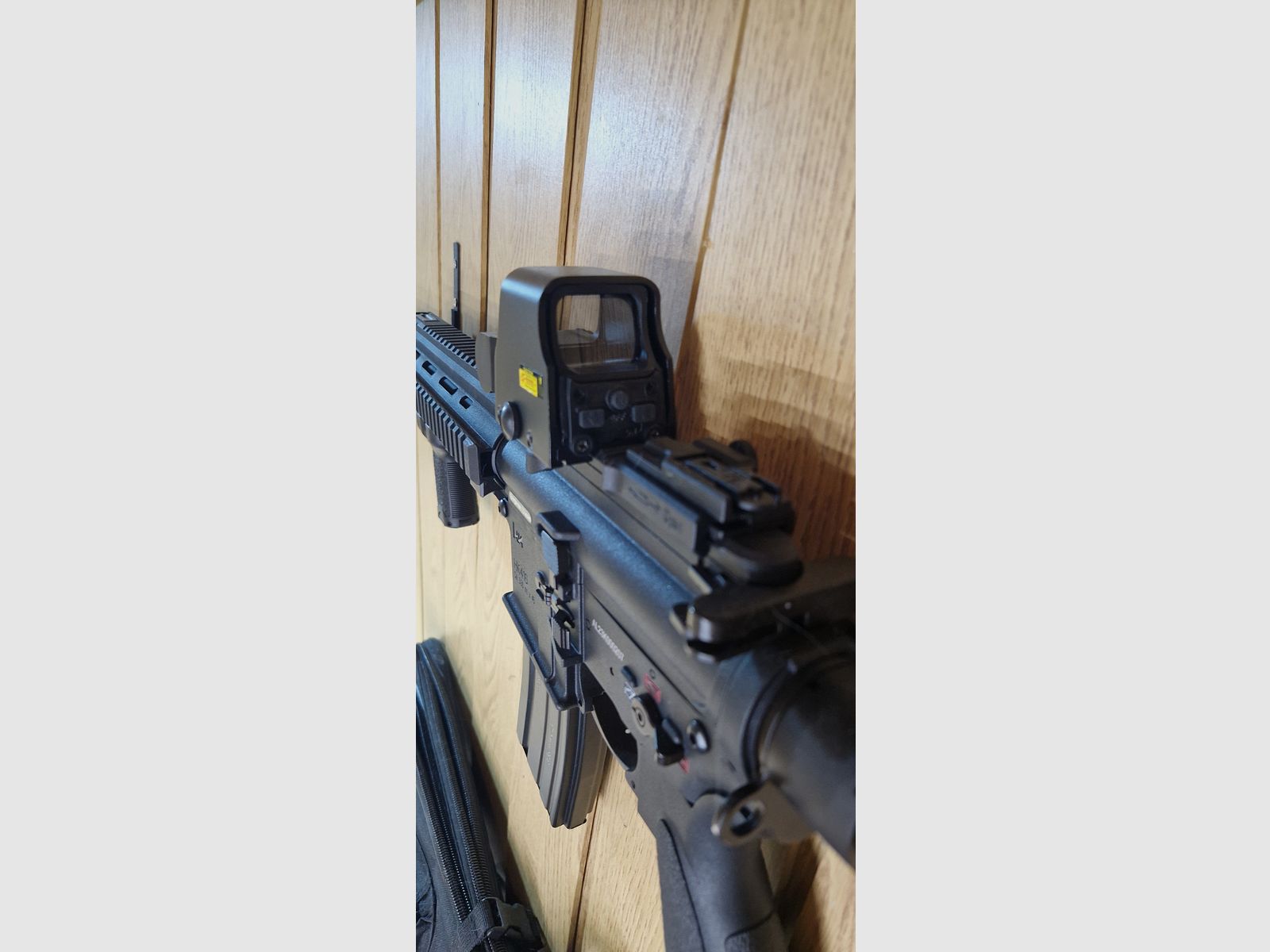 HK416A5 Sportsline + silenziatore + mirino a punto in super stato 6mm AEG