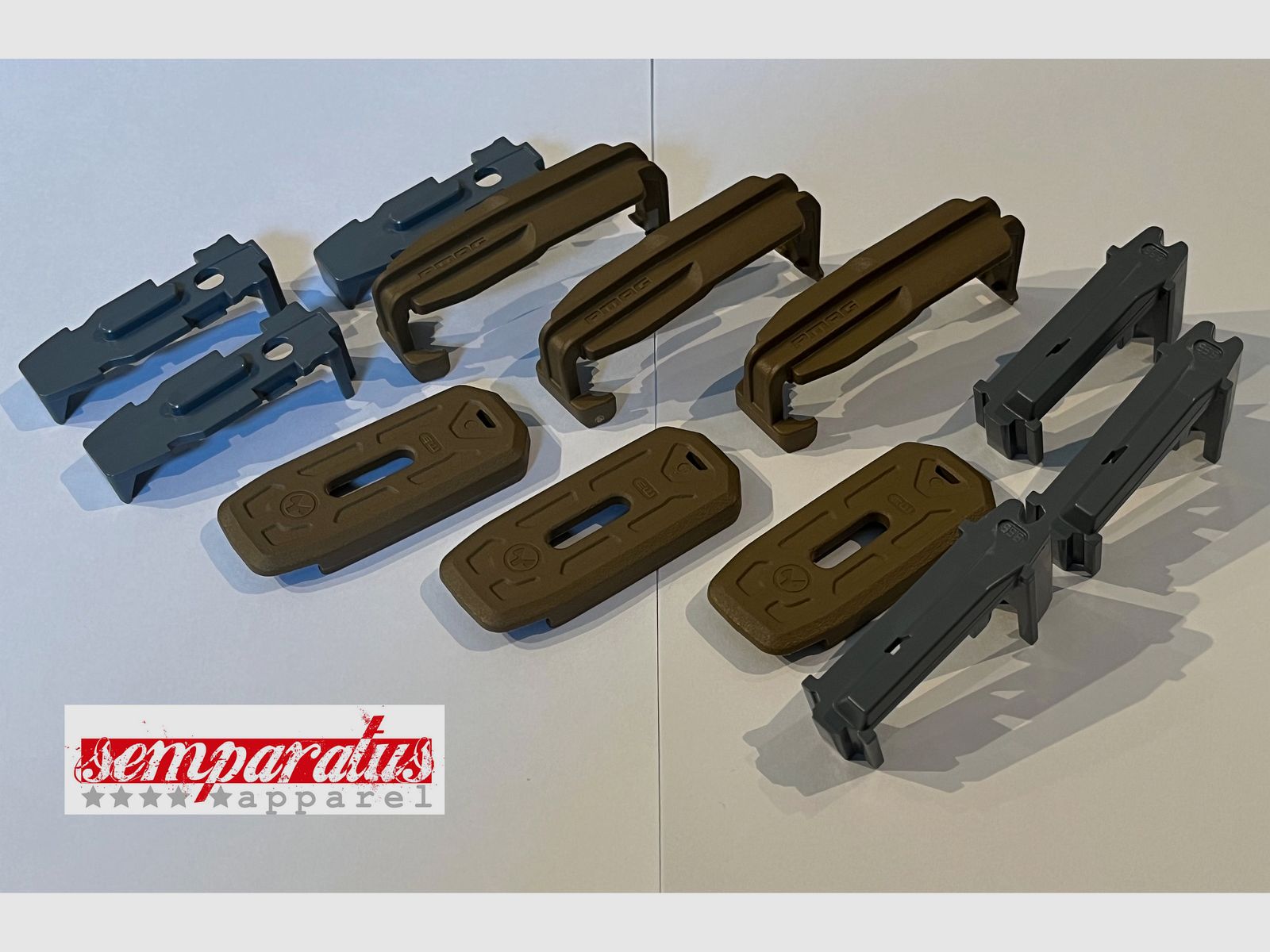 Kit de cambio de color Magpul PMAG - FDE - .223 Rem - Set de 3