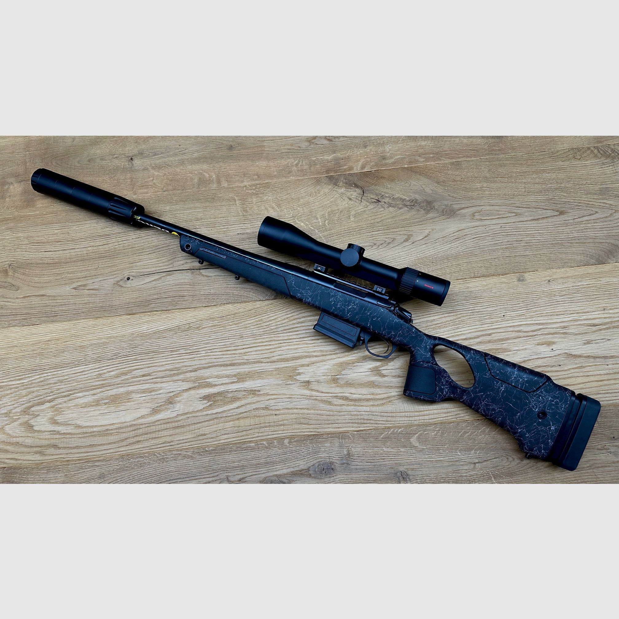 Bergara B14 Thumbhole / .308 Win / 46cm LL / Minox RS-4 2,5-10x50 / A-Tec H3