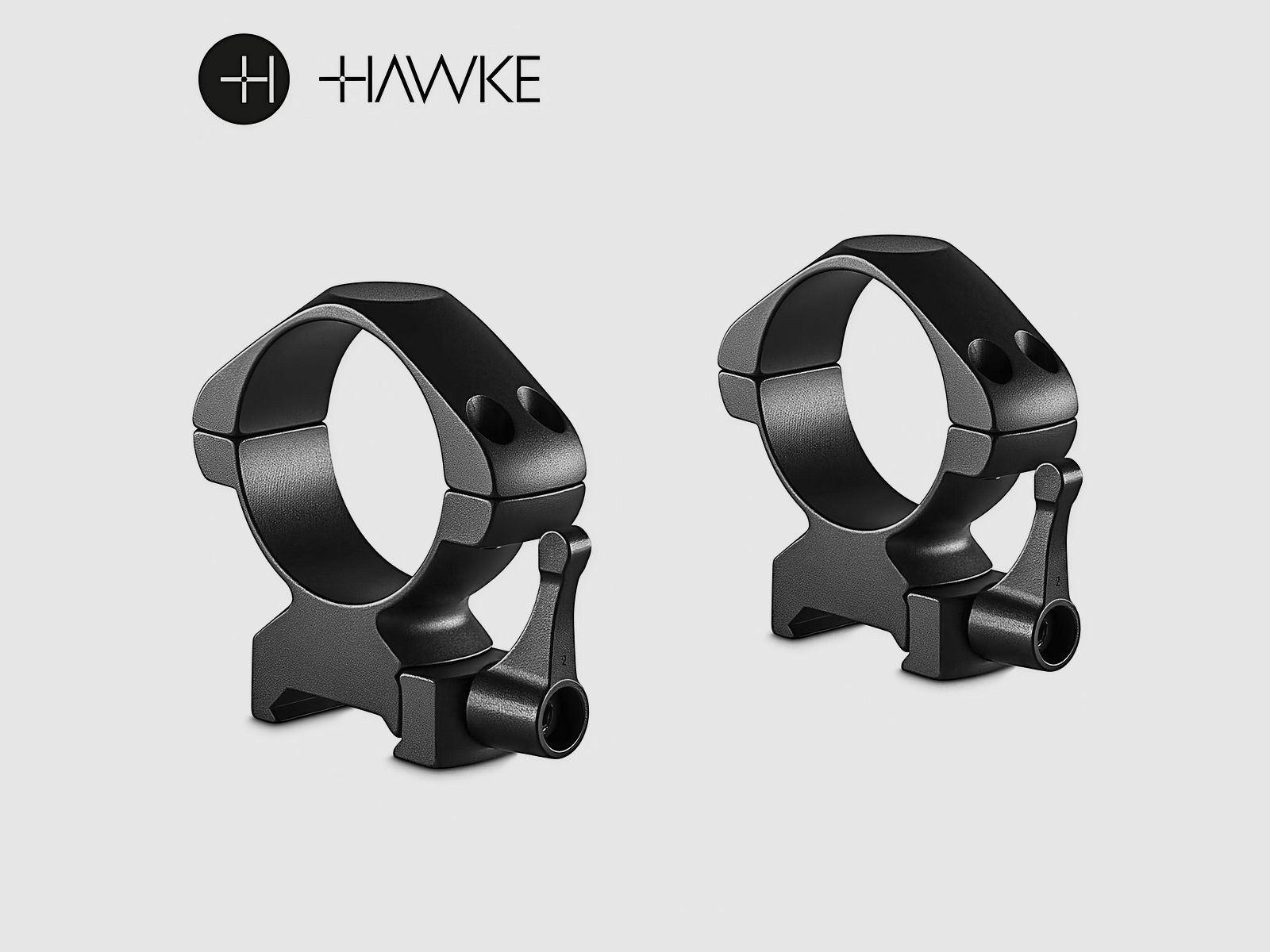Hawke Precision Steel anelli di montaggio, Weaver, diametro 34 mm, bassi (leva)