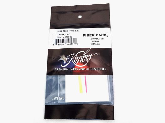 3 varillas de repuesto Fiber Dia 1,98mm