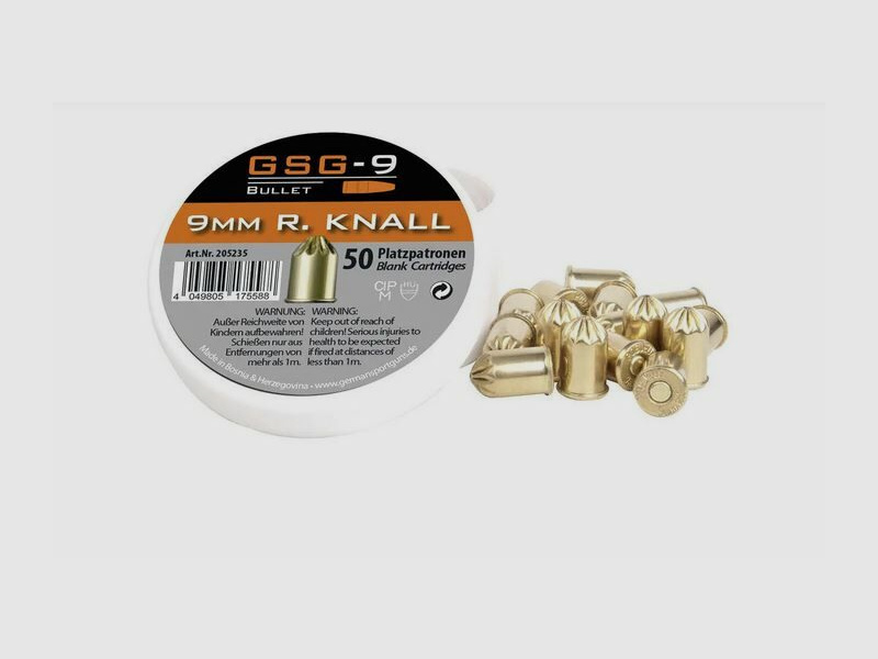 Schreckschuss Munition Revolver Platzpatronen GSG Knallpatronen