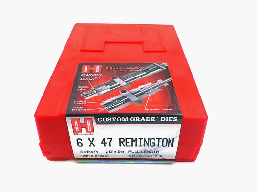 Outils de rechargement HORNADY 6x47Rem **LIQUIDATION**