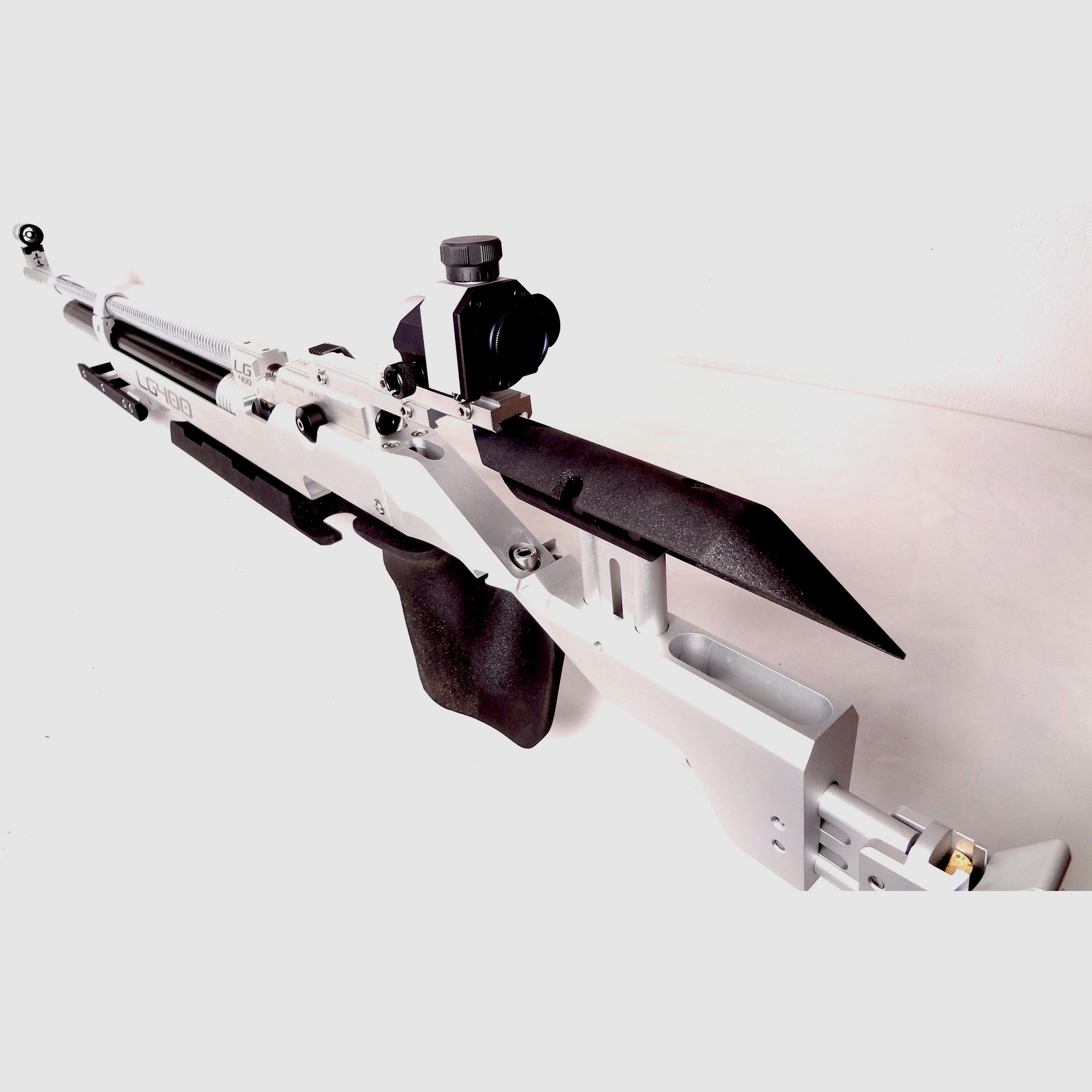 Walther LG 400 Alutec Competition Luftgewehr mit Linksgriff. 
